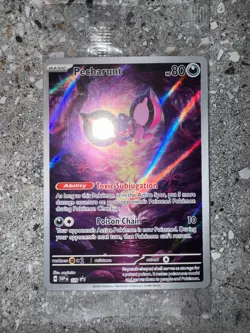 Pokemon TCG Pecharunt SVP129 Illustration Rare Black Star Promo Holo SEALED - Image 3