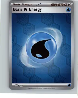 Basic Water Energy 3 Common SV: Shrouded Fable Pokemon TCG NM - Image 1
