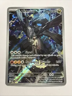 N's Zekrom 031 Me: Mega Evolution Promo Holo Pokemon TCG NM Fresh From ETB - Image 1