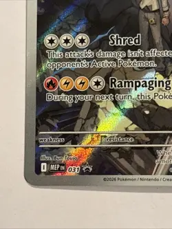 N's Zekrom 031 Me: Mega Evolution Promo Holo Pokemon TCG NM Fresh From ETB - Image 5