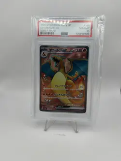 Charizard PSA 10 ex SR Super Rare 185/165 Japanese sv2a Pokemon S&V 151 - Image 1