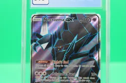 CGC 8.5 - Necrozma GX #134/147 - Burning Shadows - Full Art Pokemon - NM/Mint+ - Image 3