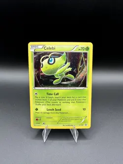 Pokemon: Celebi XY187 Holo Black Star Promo Cosmos Holo NM - Image 1