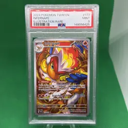 Infernape #173/167 PSA 9 Pokemon Scarlet & Violet Twilight Masquerade 2024 - Image 1