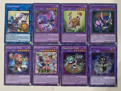 Yugioh Fluffal Frightfur Deck Edge Imp Sabres Scythe Cross Sheep Dog - Free Pack - Image 1