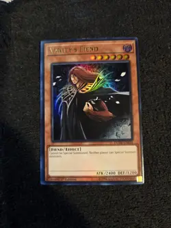 Yu-Gi-Oh Vanity's Fiend DUDE-EN034 Ultra Rare 1st Edition - Image 1