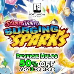 Pokemon - Surging Sparks - Reverse Holo Cards - Scarlet & Violet Singles - Image 1