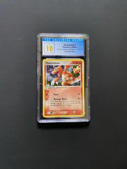 CGC 10 Charmeleon EX Fire Red & Leaf Green 31/112 Reverse Holo Pokemon Card - Image 1