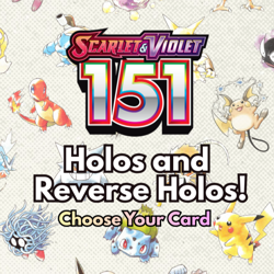 Pokemon Scarlet & Violet 151 Choose Your Card: Holos and Reverse Holos! NM - Image 1