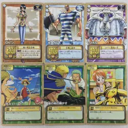 One Piece Cardgame EX Booster1 JS 45 Regular Cards Complete Bandai 2003 Japan - Image 2