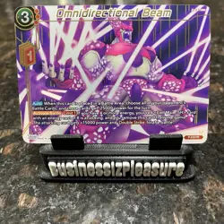 Cell Max Omnidirectional Beam GOLD STAMP Foil Dragon Ball Super Card Game | NM - Image 1