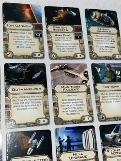 Star Wars X-Wing Miniatures 1.0 Game FFG - Upgrade Card Singles - Image 4