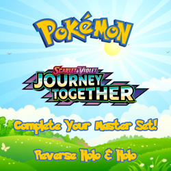 Pokemon - Journey Together - Reverse Holo + Holo Master Set - Pick Your Card - Image 1