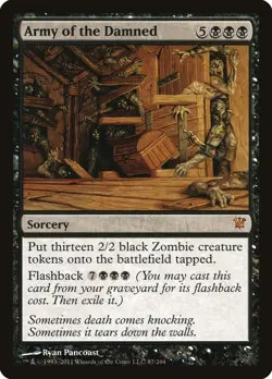 Army Of The Damned (Near Mint) (INN) | MTG - Image 1