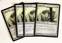 Copper Myr (4) Mirrodin LP MTG Magic the Gathering - Image 1