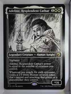 Adeline, Resplendent Cathar (Showcase) - R312 - Innistrad: Midnight Hunt (MID) - Image 1
