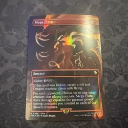 Mega Flare (Borderless) Commander: Final Fantasy Foil - Image 1