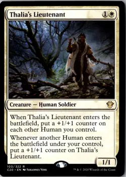 Commander 2020 #103 Thalia's Lieutenant - Image 1