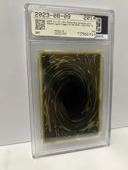 Konami The Winged Dragon of Ra Ultra Rare GBI-003 PSA 10 English - Image 4