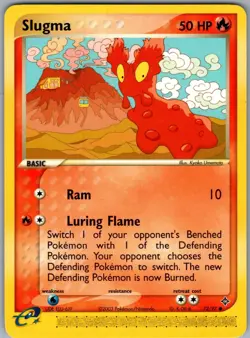 Slugma Dragon 72/97 LP-NM Pokemon card - Image 1