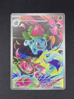 Ivysaur 134/132 Mega Evolutions Illustration Rare Pokemon Card Pack Fresh - Image 1