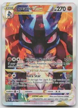 Lucario VSTAR Promo Holofoil SWSH: Sword & Shield Promo Cards SWSH291 NM - Image 1