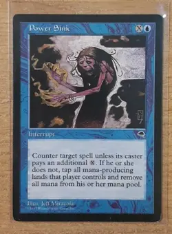 1997 MAGIC THE GATHERING TEMPEST POWER SINK TD25 - Image 1