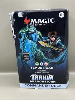 Tarkir: Dragonstorm Commander Deck - Sultai Arisen MTG Brand New Damaged Box - Image 1