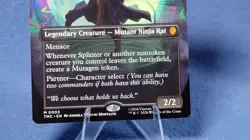 Splinter, the Mentor (0003) (Borderless) Commander: Teenage Mutant Ninja Turtles - Image 2