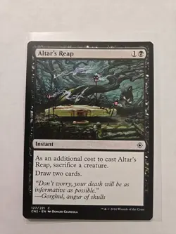 Altar's Reap - Conspiracy Take the Crown - LP - MTG Magic - Common - Instant - Image 1