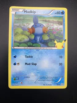 Mudkip 19/25 mcdonalds promo pokemon card non holo - Image 1