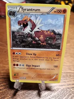 Tyrantrum 62/111 XY-Furious Fists Regular 2014 Pokemon TCG - Image 1