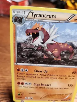Tyrantrum 62/111 XY-Furious Fists Regular 2014 Pokemon TCG - Image 2