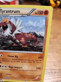 Tyrantrum 62/111 XY-Furious Fists Regular 2014 Pokemon TCG - Image 3