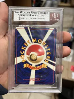 1999 Pokemon Japanese Promo Southern Islands Togepi Holo Rainbow BGS 4 - Image 2