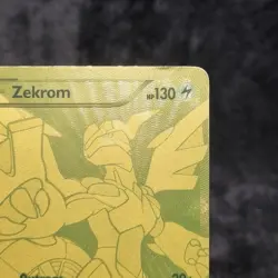 Pokemon TCG Zekrom (Secret Rare) 115/113 Legendary Treasures Holo Gold Full Art - Image 4