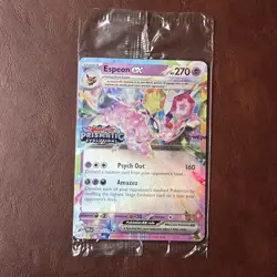 Espeon Ex 034/131 Stamped Prismatic Evolutions Surprise Box Promo Pokemon Sealed - Image 1