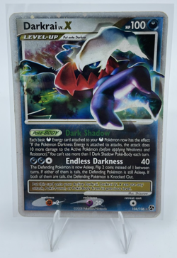 Darkrai LV.X 104/106 Great Encounters Holo Pokemon TCG 2008 Ultra HP - Image 1