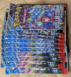 Pokemon Stellar Crown Booster Packs x10 Bundle - Sealed Genuine Packs - Image 3