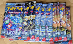 Pokemon Stellar Crown Booster Packs x10 Bundle - Sealed Genuine Packs - Image 4