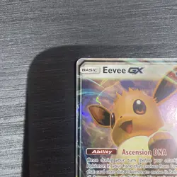 Eevee GX SM174 Sun & Moon Ultra Rare Holo Black Star Promo Pokemon Card - Image 3