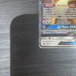 Eevee GX SM174 Sun & Moon Ultra Rare Holo Black Star Promo Pokemon Card - Image 5