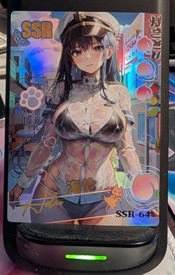 Helm Nikke SSR-64 Peach Party Goddess Story Anime Waifu Card - Image 1