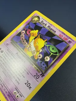 Dark Hypno 26/82 *CLEAN* Team Rocket Unlimited Non Holo Rare Pokemon Card NM - Image 5