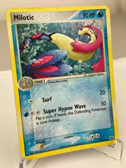 Milotic 8/106 - EX Emerald Set Holo Rare Pokemon Card - Heavily Played - Image 2