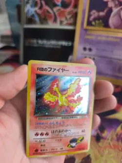 Pokemon Karte Card Rocket's Moltres Lavados Gym Challenge Holo Wotc japanese NM- - Image 2