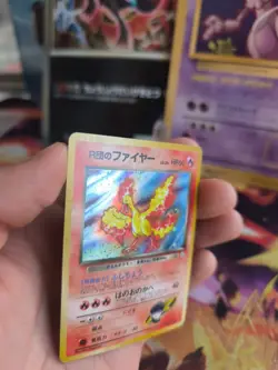 Pokemon Karte Card Rocket's Moltres Lavados Gym Challenge Holo Wotc japanese NM- - Image 3