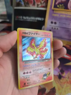Pokemon Karte Card Rocket's Moltres Lavados Gym Challenge Holo Wotc japanese NM- - Image 4