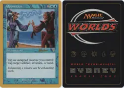 Opposition - Sim Han How - 2002 ~ Moderately Played World Championship X MTG Mag - Image 1