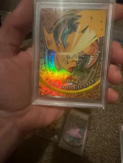 2000 Topps Pokemon Series 3 #149 Dragonite Animation Ser. 3 Rainbow Foil PSA 9 - Image 3